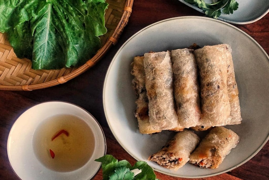 Fried Rice Paper Rolls