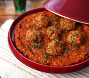 Halal Meatballs Tagine