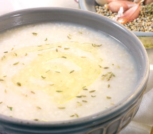 Halal Millet Soup with Fennel