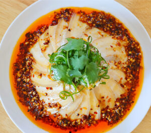Boiled Pork in Garlic Sauce  by @cicili.tv