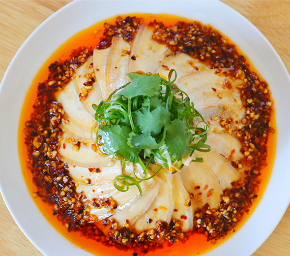Boiled Pork in Garlic Sauce by @cicili.tv