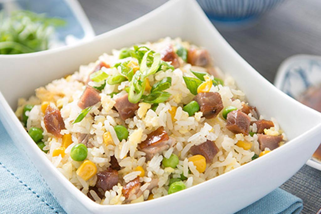 Riz frit au porc