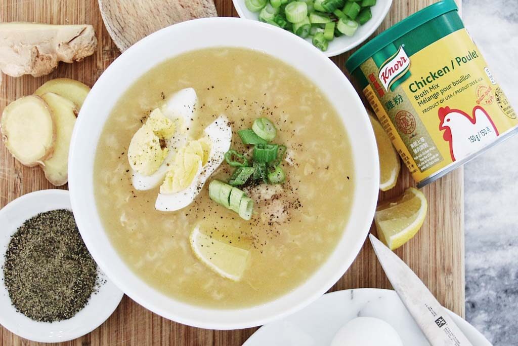 Arroz Caldo (de @heartsandkrafts) Arroz Caldo