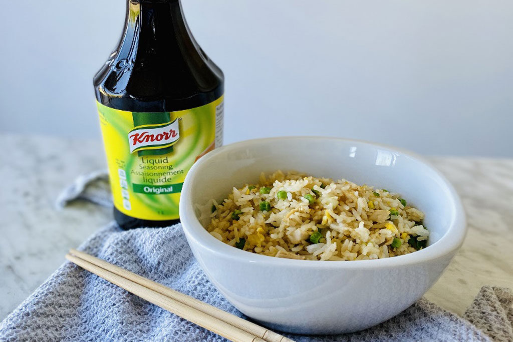 Riz frit au poulet (de @thebusymommylife) Riz frit au poulet
