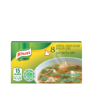 LES CUBES DE BOUILLON DE POULET HALAL KNORR® LES CUBES DE BOUILLON DE POULET HALAL KNORR®