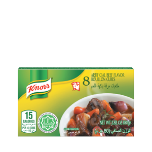 LES CUBES DE BOUILLON DE BOEUF HALAL KNORR® LES CUBES DE BOUILLON DE BOEUF HALAL KNORR®