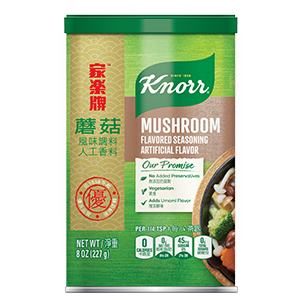 AROMATISÉ AUX CHAMPIGNONS KNORR® AROMATISÉ AUX CHAMPIGNONS KNORR®
