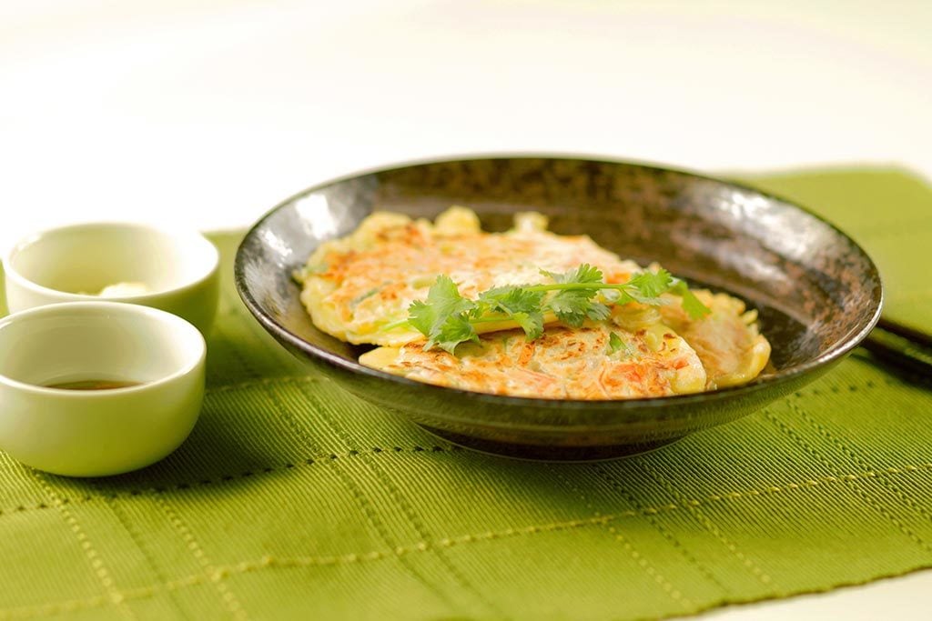 美味海鲜葱油饼 美味海鲜葱油饼