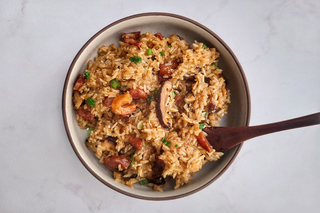 Instant Pot 速食锅中式糯米饭 (由 eatingwithkirby 提供) Sticky Rice