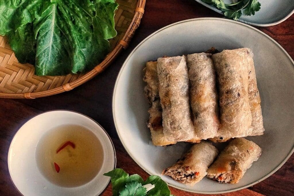 炒米纸卷 (茶饭卷)由 meetandeats 提供 Fried Rice Paper Rolls