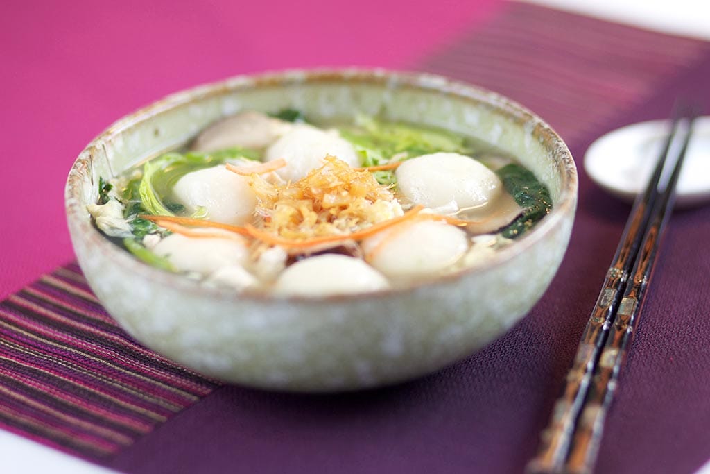 Glutinous Rice Ball Soup