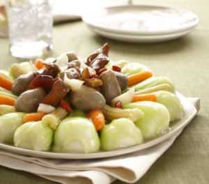 knorr-snack-stalks-shanghai bok choi vegetable-platter