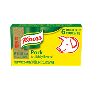 Knorr® Pork Bouillon Cubes PORK BOUILLON CUBES