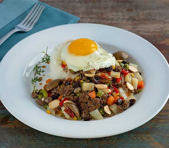 Beef Picadillo by Momma Cuisine Beef Picadillo